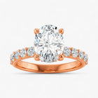 The Iconic Hidden Halo Engagement Ring | Oval