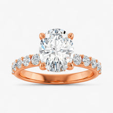The Iconic Hidden Halo Engagement Ring | Oval