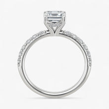 The Iconic Hidden Halo Engagement Ring | Emerald