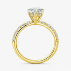 The Iconic Hidden Halo Engagement Ring | Pear