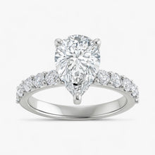 The Iconic Hidden Halo Engagement Ring | Pear