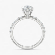 The Iconic Hidden Halo Engagement Ring | Pear