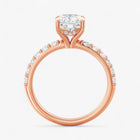 The Iconic Hidden Halo Engagement Ring | Cushion