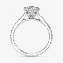 The Signature Cathedral Pavé Engagement Ring | Oval