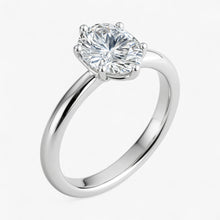 The Signature Solitaire Engagement Ring | Oval