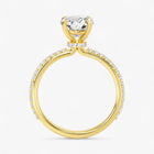The Iconic Secret Halo Pavé Engagement Ring | Round