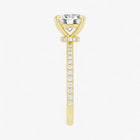 The Iconic Secret Halo Pavé Engagement Ring | Round