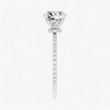 The Iconic Secret Halo Pavé Engagement Ring | Round