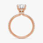 The Iconic Secret Halo Pavé Engagement Ring | Round