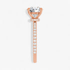 The Iconic Secret Halo Pavé Engagement Ring | Round
