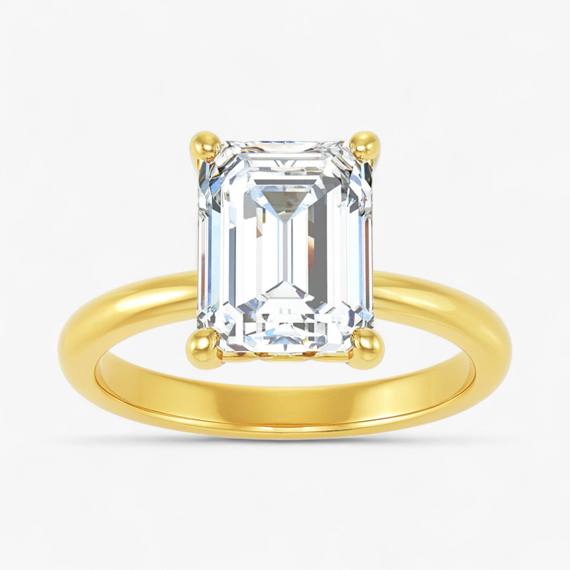 The Iconic Solitaire Engagement Ring | Emerald