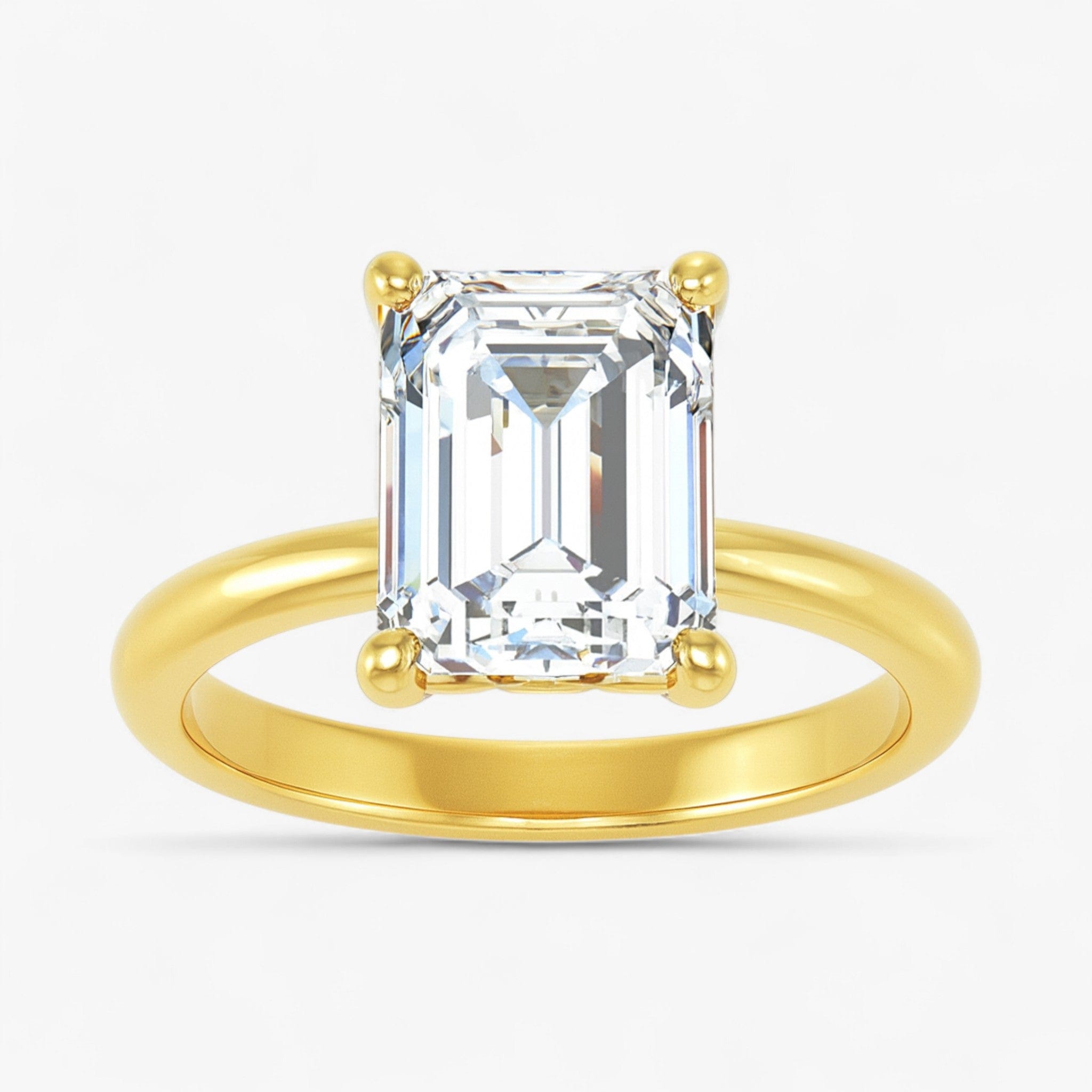 The Iconic Solitaire Engagement Ring | Emerald