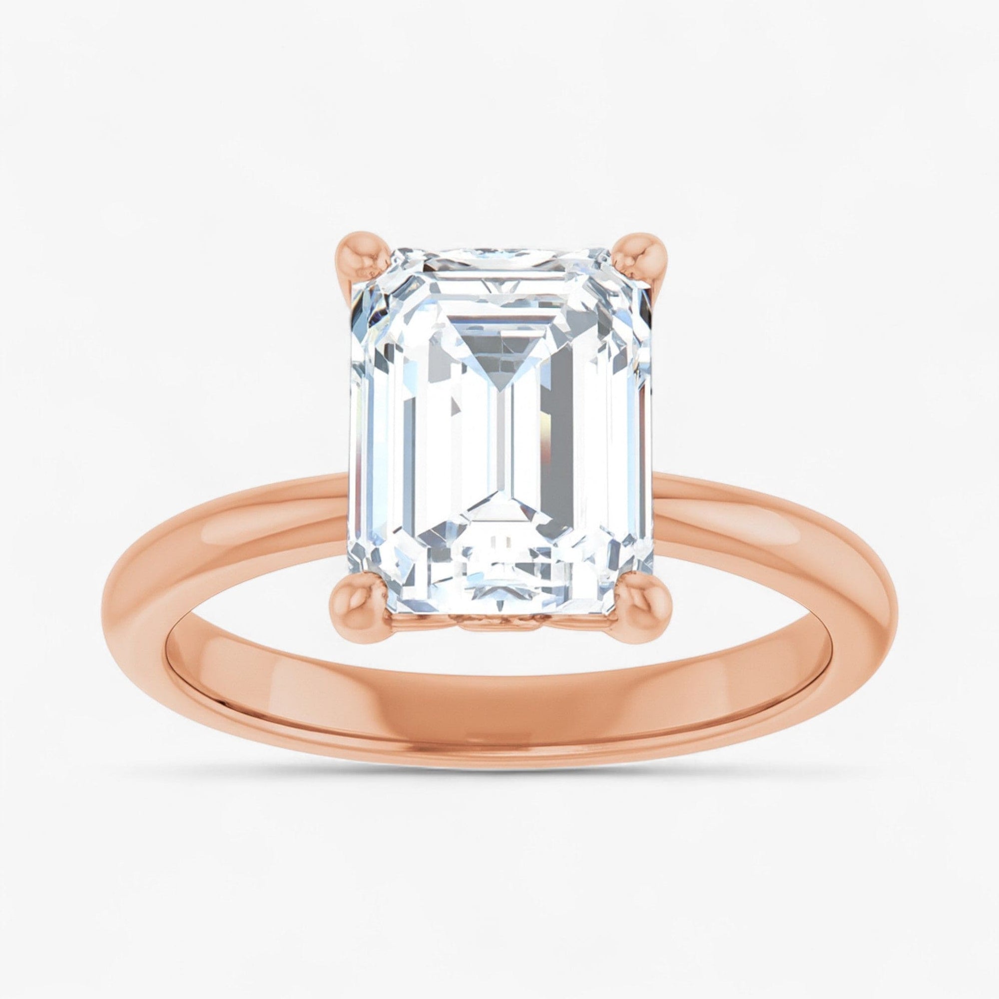 The Iconic Solitaire Engagement Ring | Emerald