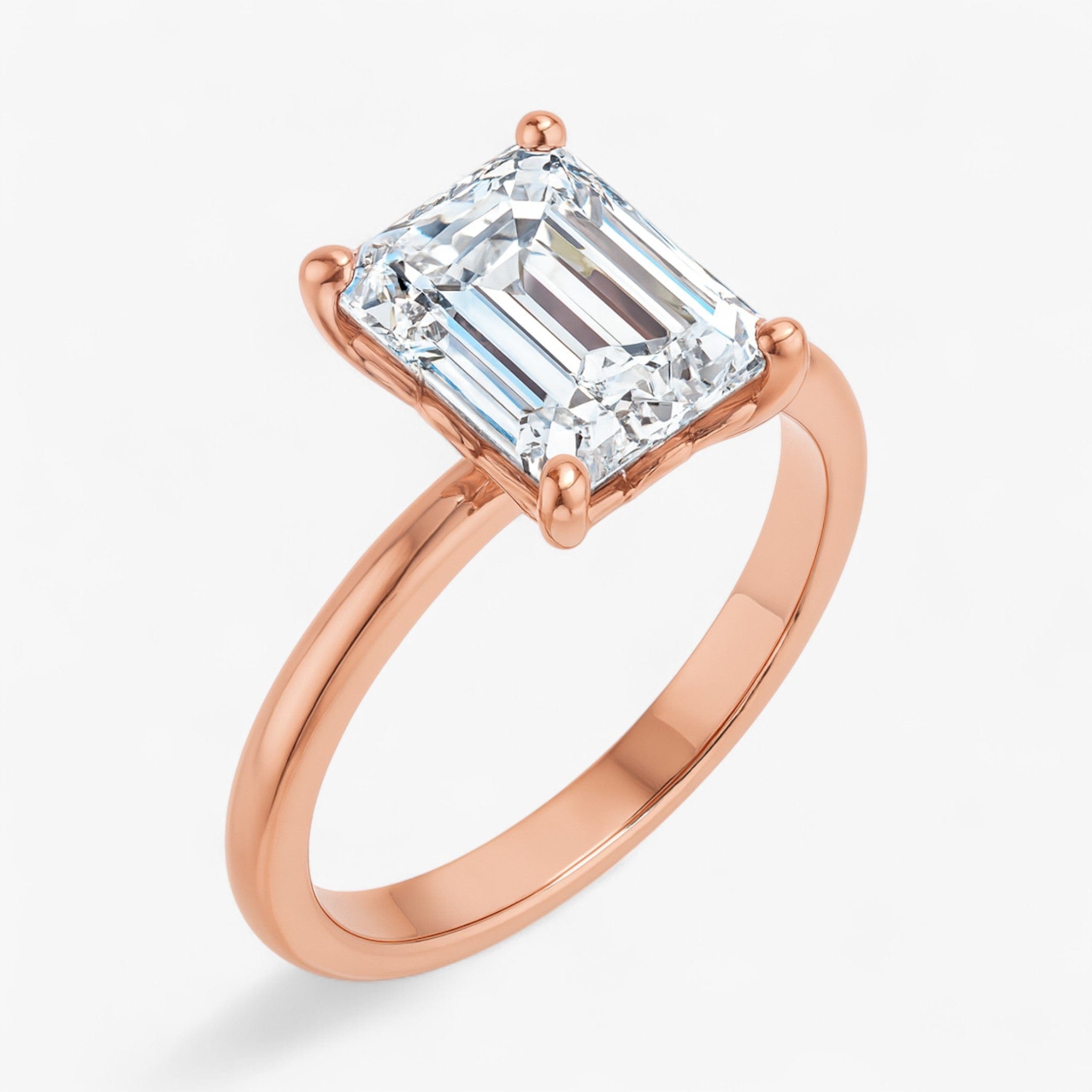 The Iconic Solitaire Engagement Ring | Emerald