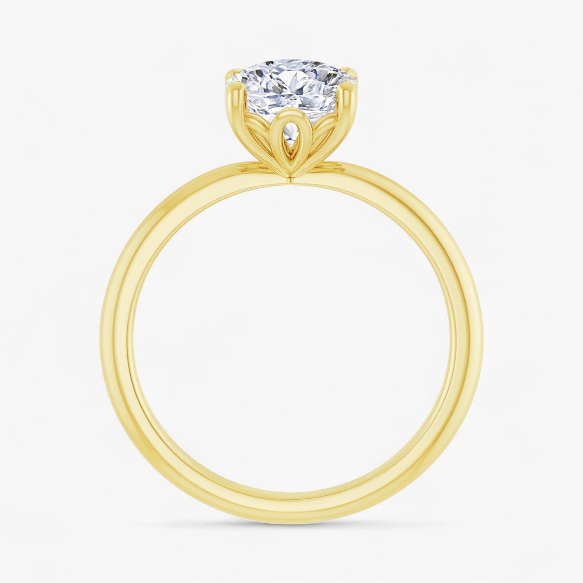 The Iconic Solitaire Engagement Ring | Cushion