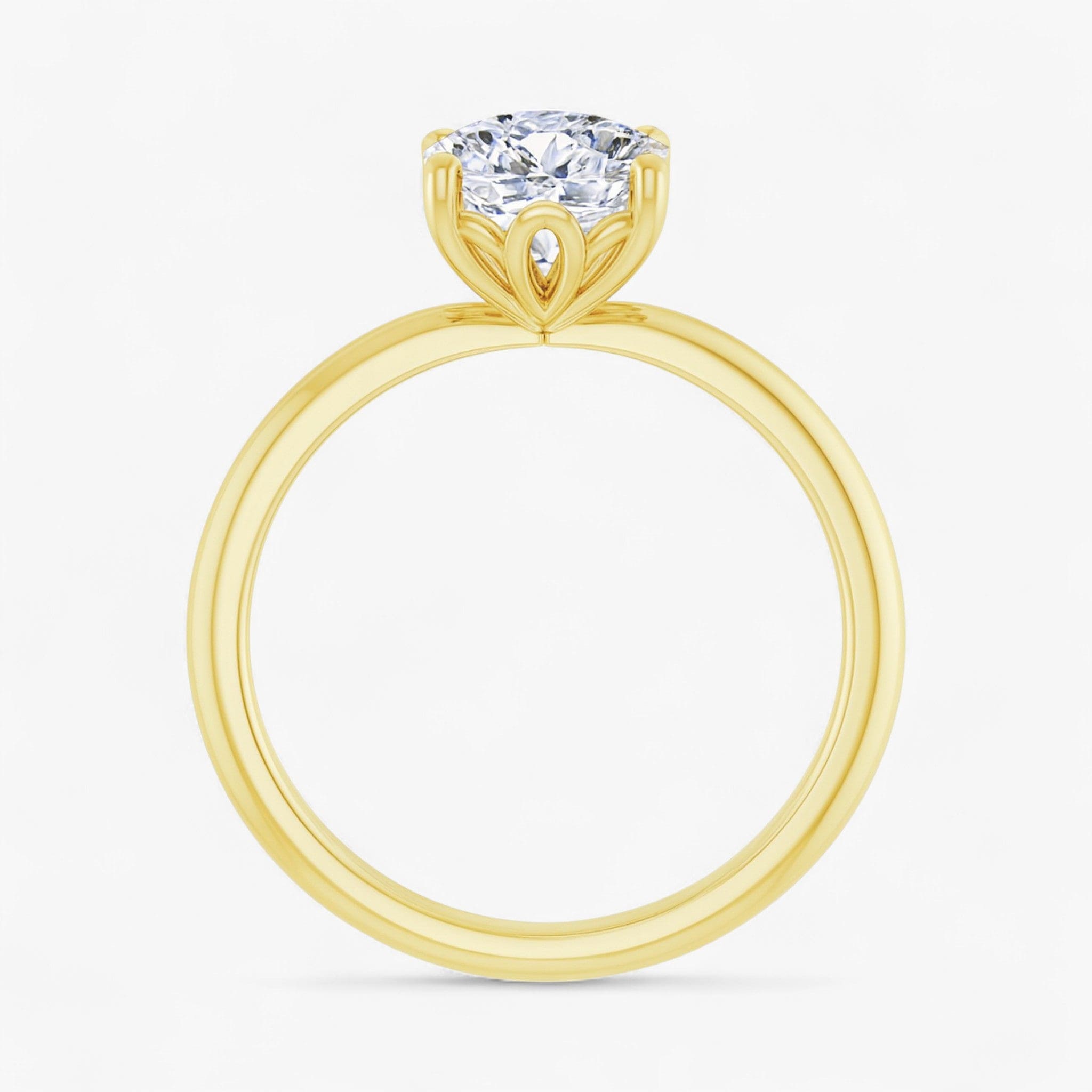 The Iconic Solitaire Engagement Ring | Cushion
