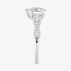 The Iconic 3-Stone Twisted Engagement Ring | Pear