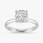 The Iconic Solitaire Engagement Ring | Cushion