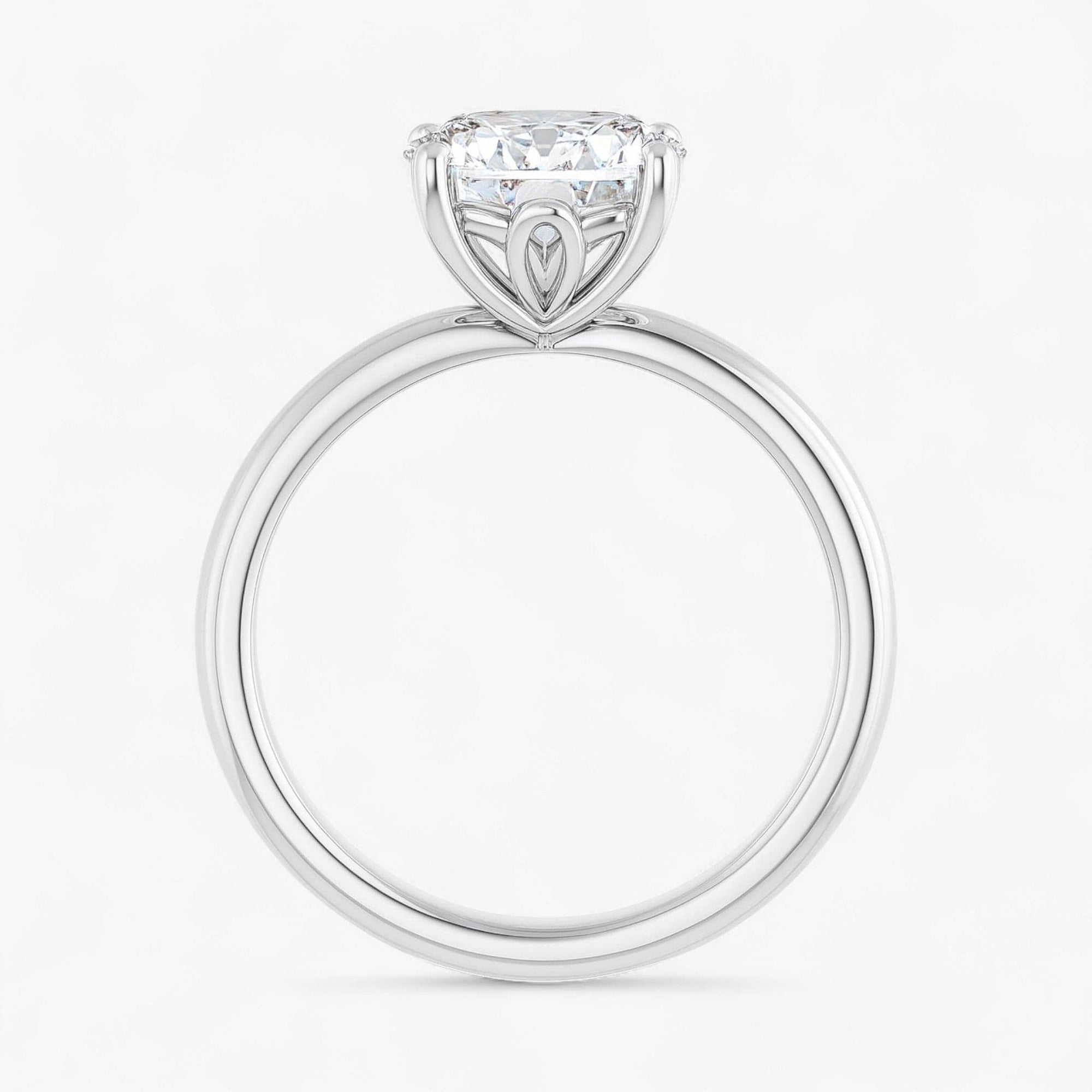 The Iconic Solitaire Engagement Ring | Cushion