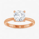 The Iconic Solitaire Engagement Ring | Cushion