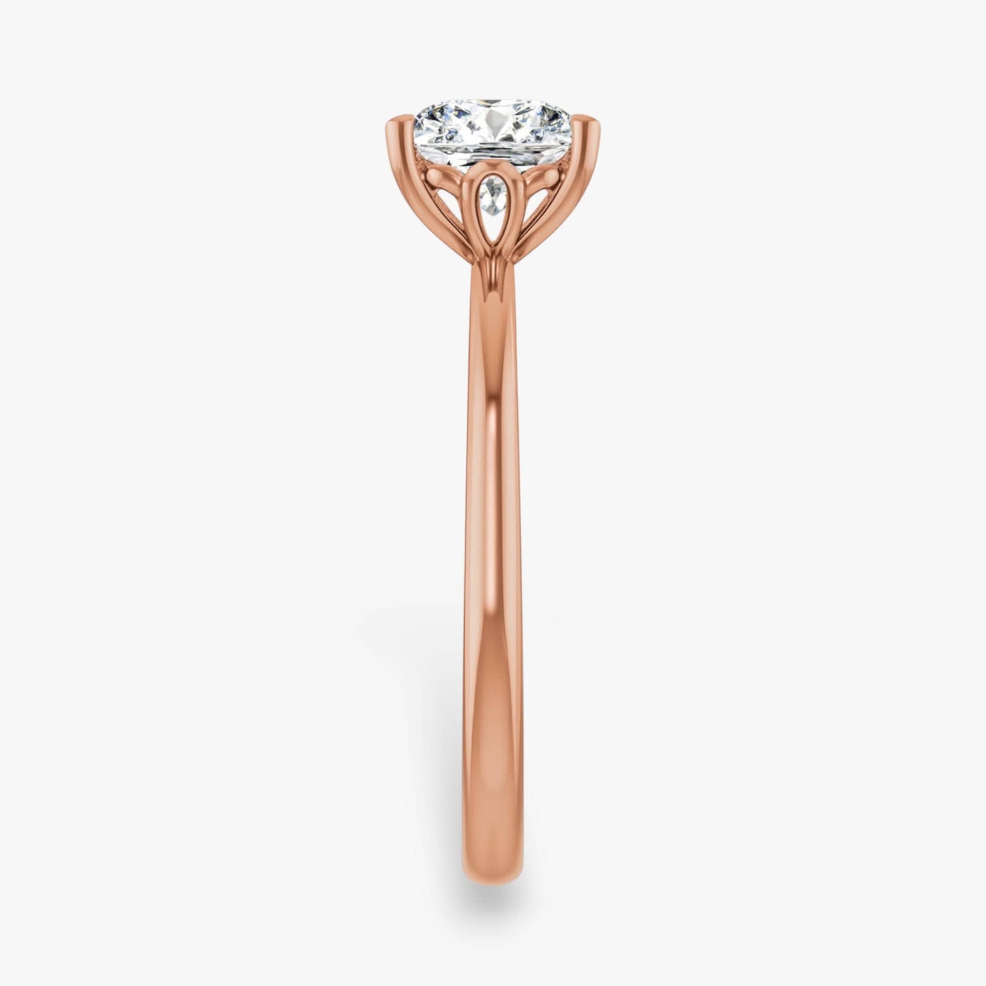The Iconic Solitaire Engagement Ring | Cushion