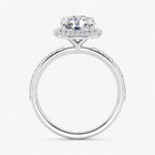 The Timeless Pavé Halo Engagement Ring | Round