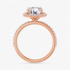 The Timeless Pavé Halo Engagement Ring | Round