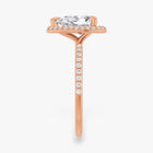 The Timeless Pavé Halo Engagement Ring | Pear