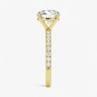 The Classic Pavé Engagement Ring | Round