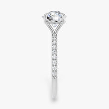 The Classic Pavé Engagement Ring | Round
