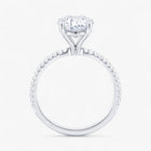 The Classic Pavé Engagement Ring | Round