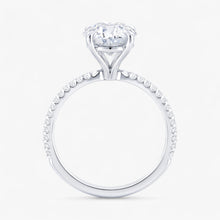 The Classic Pavé Engagement Ring | Round