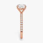 The Classic Pavé Engagement Ring | Round