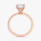 The Classic Pavé Engagement Ring | Round