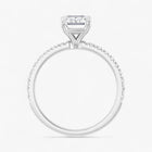 The Classic Pavé Engagement Ring | Emerald