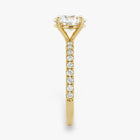 The Classic Pavé Engagement Ring | Oval