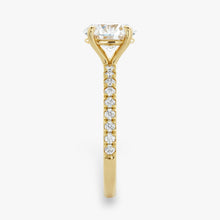 The Classic Pavé Engagement Ring | Oval