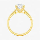 The Double Claw Solitaire Engagement Ring | Round