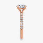 The Classic Pavé Engagement Ring | Oval