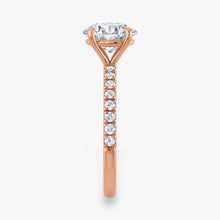 The Classic Pavé Engagement Ring | Oval