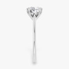 The Double Claw Solitaire Engagement Ring | Round