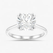 The Double Claw Solitaire Engagement Ring | Round