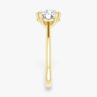 The Double Claw Solitaire Engagement Ring | Oval