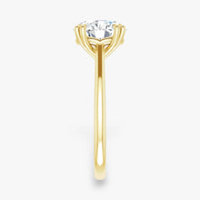 The Double Claw Solitaire Engagement Ring | Oval
