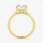 The Double Claw Solitaire Engagement Ring | Oval