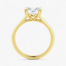 The Double Claw Solitaire Engagement Ring | Oval