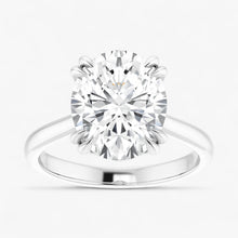 The Double Claw Solitaire Engagement Ring | Oval