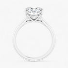 The Double Claw Solitaire Engagement Ring | Oval