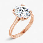 The Double Claw Solitaire Engagement Ring | Oval