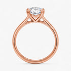 The Double Claw Solitaire Engagement Ring | Round